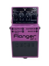 BOSS BF-3 Flanger Stereo Guitar Effects Pedal Near Mint JAPAN