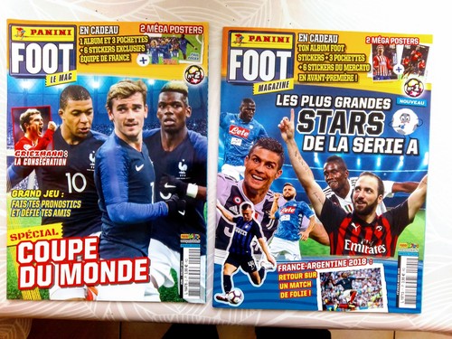 Lot magazines panini - lot,