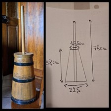 Ancienne Baratte à beurre en