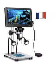 Microscope Numérique Professionnel 10 Lumières LED Grossissement X Électronique