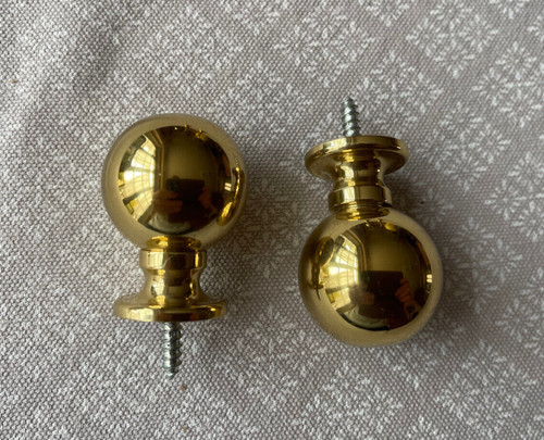 Embouts boule tringle - boule, de