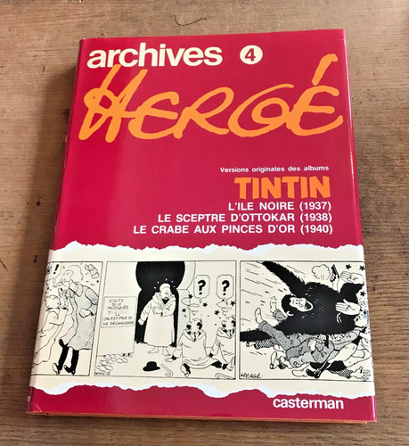 Herge tintin archives - -,