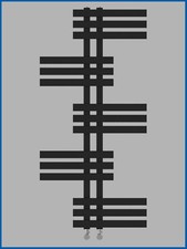 Radiateur Design ELFIE Noir