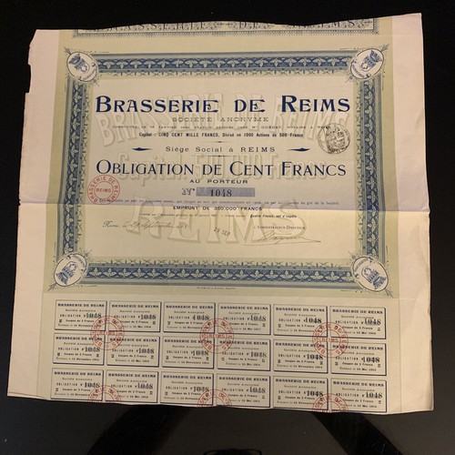 Ancienne action obligation - action,