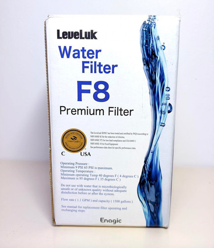 Filtre leveluk pour - f8, machine