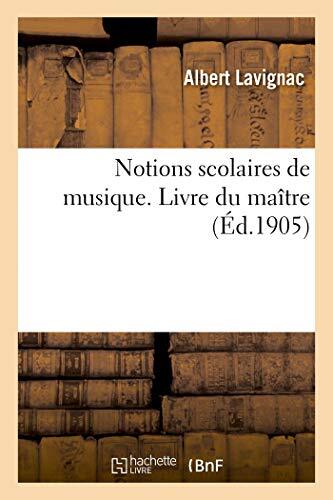 Notions scolaires musique - scolaires,