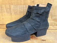 TRIPPEN Baronet Black leather Boots Size EU 38 / US 8