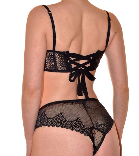 Ensemble lingerie noir - ensemble, de