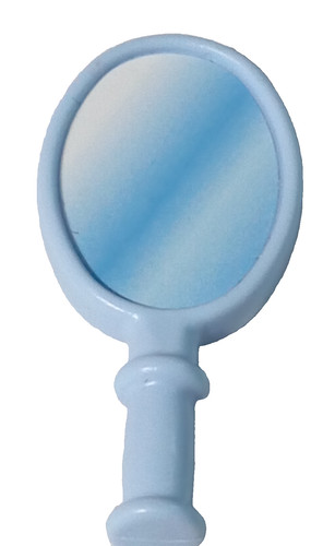 Playmobil miroir bleu - miroir, femme