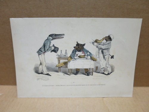 Granville gravure couleur - granville,