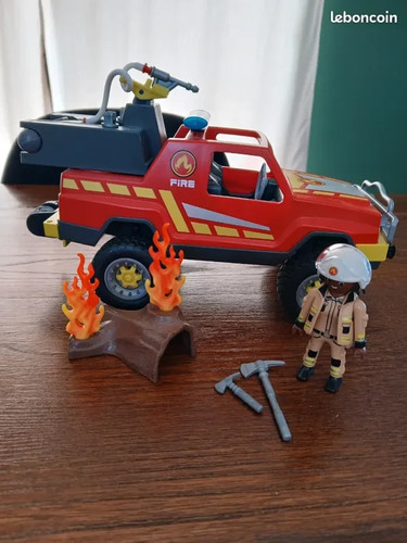 Playmobil pick pompier - up,