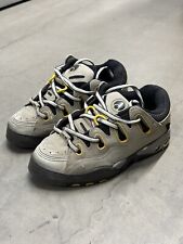 Vintage Osiris D3 OG US Mens Size 9.5 Grey/Gold D-3 Dave Mayhew Original