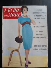 L'écho de la mode novembre