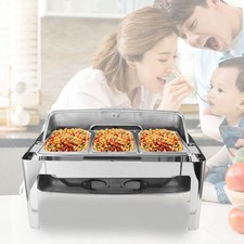 Chafing Dish Stainless Steel Buffet Chafer 9L Buffet Catering Food Warmer