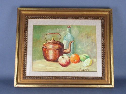 Huile sur toile xxe siècle - toile,