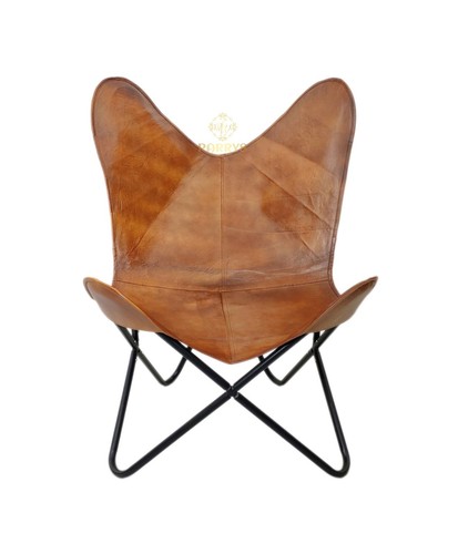 Chaise papillon cuir - papillon,