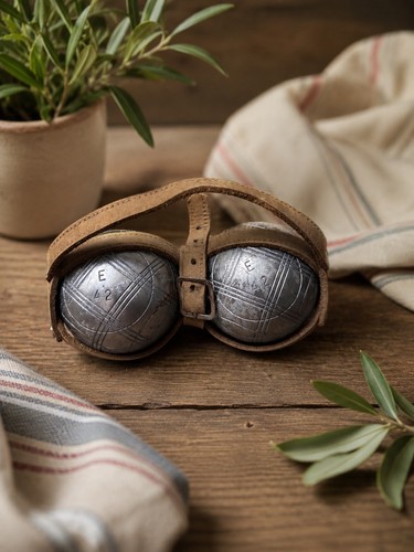 Ancienne doublette boules - doublette, de