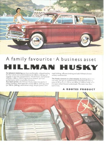 Feuillet prospectus hillman - feuillet,