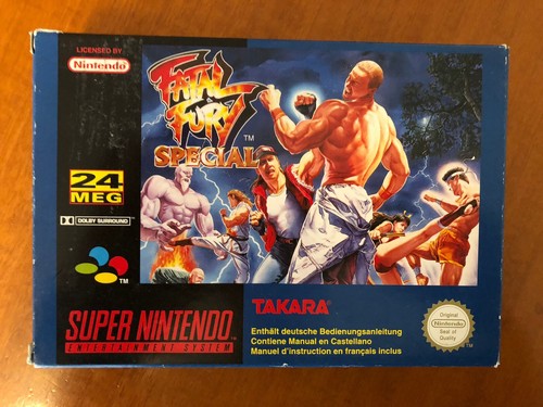 Fatal fury special - fury, snes