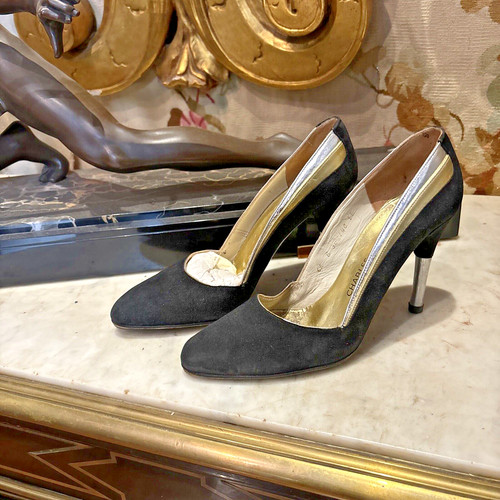 Vintage paire chaussures - paire, de
