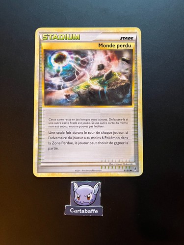 Carte pokémon monde perdu - pokémon,
