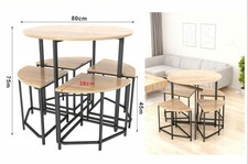 Ensemble Table à Manger Ronde