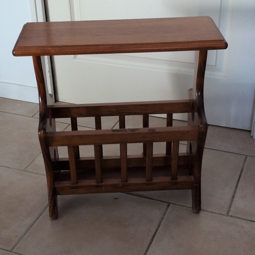 Gueridon rectangulaire bois - gueridon, en