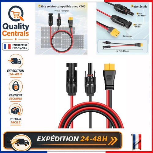 Câble adaptateur xt60 12awg - adaptateur,
