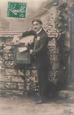 CP MUSTACHE LETTERBOX PINK FLOWERS - 44040