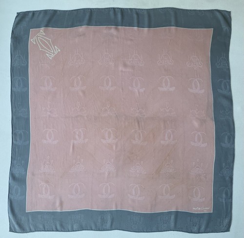 Foulard damassé soie - foulard, de