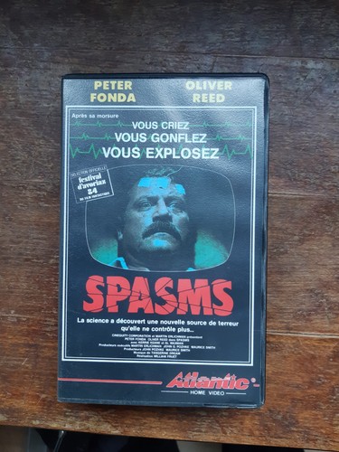 Cassette vhs horreur spasms - -,
