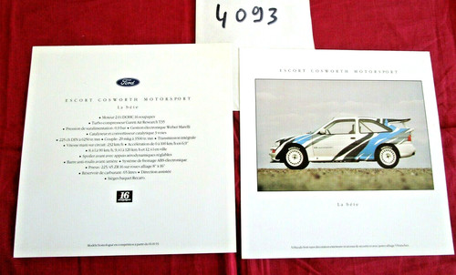 4093 ford escort - n°4093, /