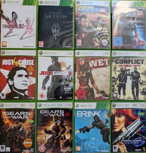 Microsoft xbox 360 - 12, jeux