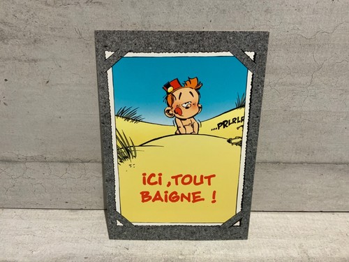 Carte postale spirou - spirou., dupuis
