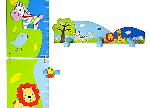 Toise porte manteaux triple - et,