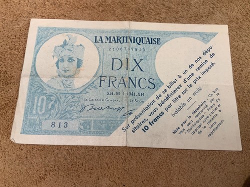 Ancien rare billet