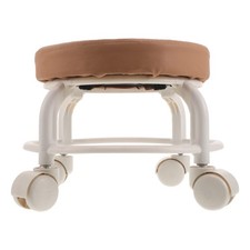  Tabouret rond à roulettes 
