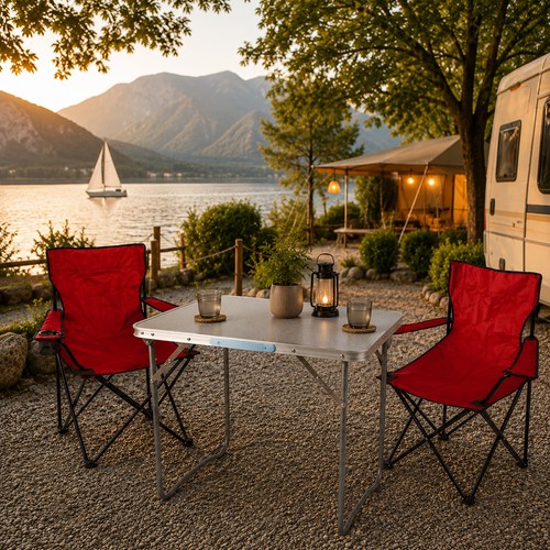 Ensemble meubles camping - de,