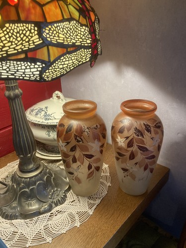 Deux vase ruelle art déco - deux,