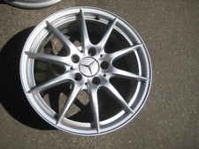 1x alloy wheel genuine Mercedes 6.5Jx17 H2 ET49 Lk.5x112x66.6 A2464010102