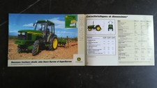 BROCHURE TRACTEUR John Deere
