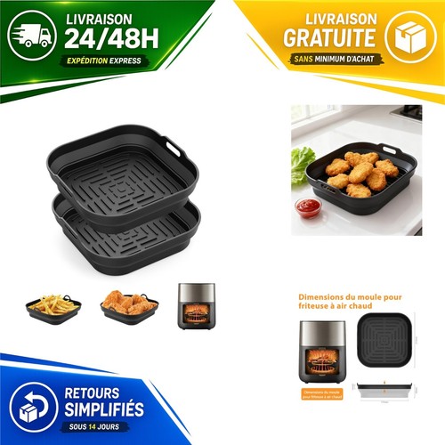 Moule silicone air fryer - silicone,
