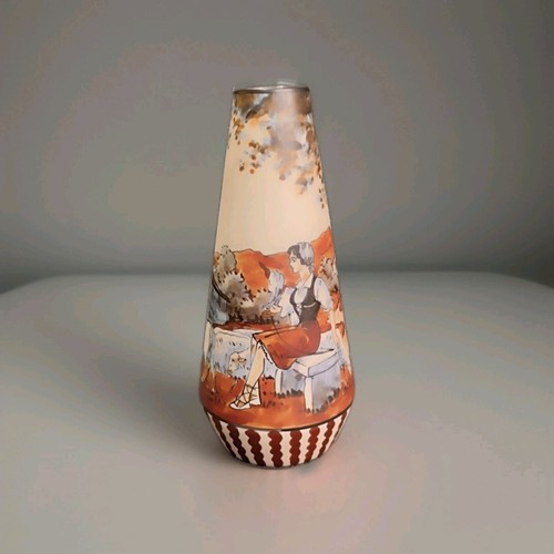 Vase grès ciboure signé - grès,