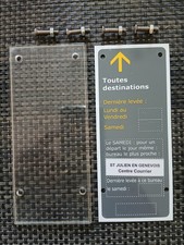 plate plate mailbox post PTT dejoie time up