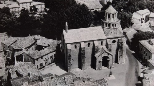 Ancienne photo aérienne - photo, de