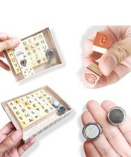 Boîte De 33 Tampons Encreur