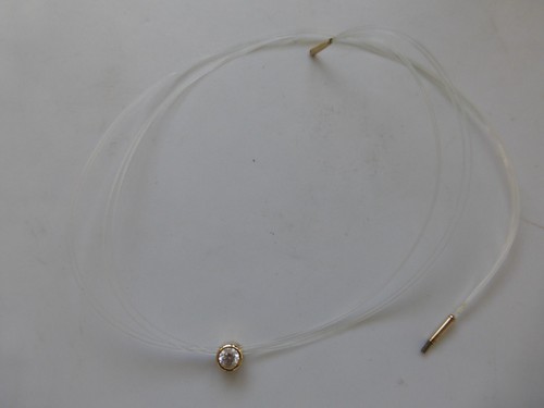 Collier plaqué jaune - plaqué, or