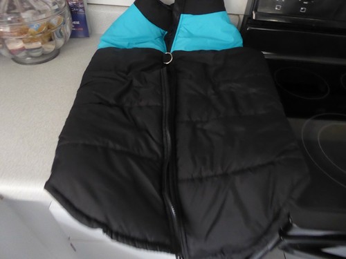 Black blue heavy - black/blue, coat