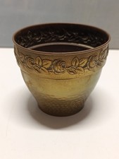 Ancien cache-pot en Laiton