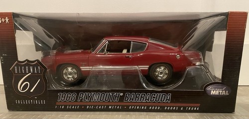Plymouth barracuda 1968 - 1/18,